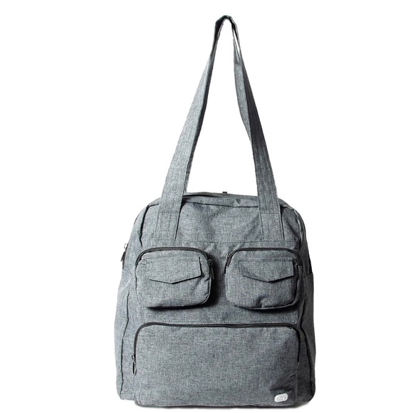 lug Handbags - NWT Lug Puddle Jumper Packable Tote Bag in Heather Grey.